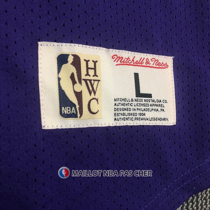 Maillot Manche Courte Los Angeles Lakers Kobe Bryant NO 8 Volet